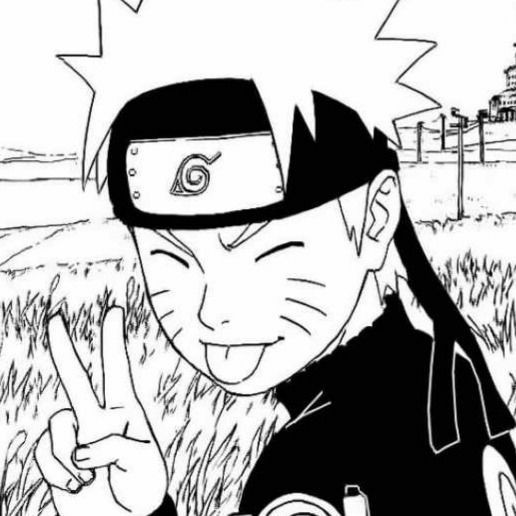 A 100x100 image of Naruto Uzumaki from the manga.