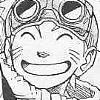 A 100x100 icon of Naruto Uzumaki. He's smiling and his eyes form crescents; on his head is a pair of goggles. It's taken from a manga panel.