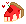 a tiny pixel art cheesecake with a cherry on top