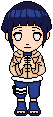 pixel art of hinata hyuuga