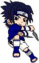 pixel art of sasuke uchiha