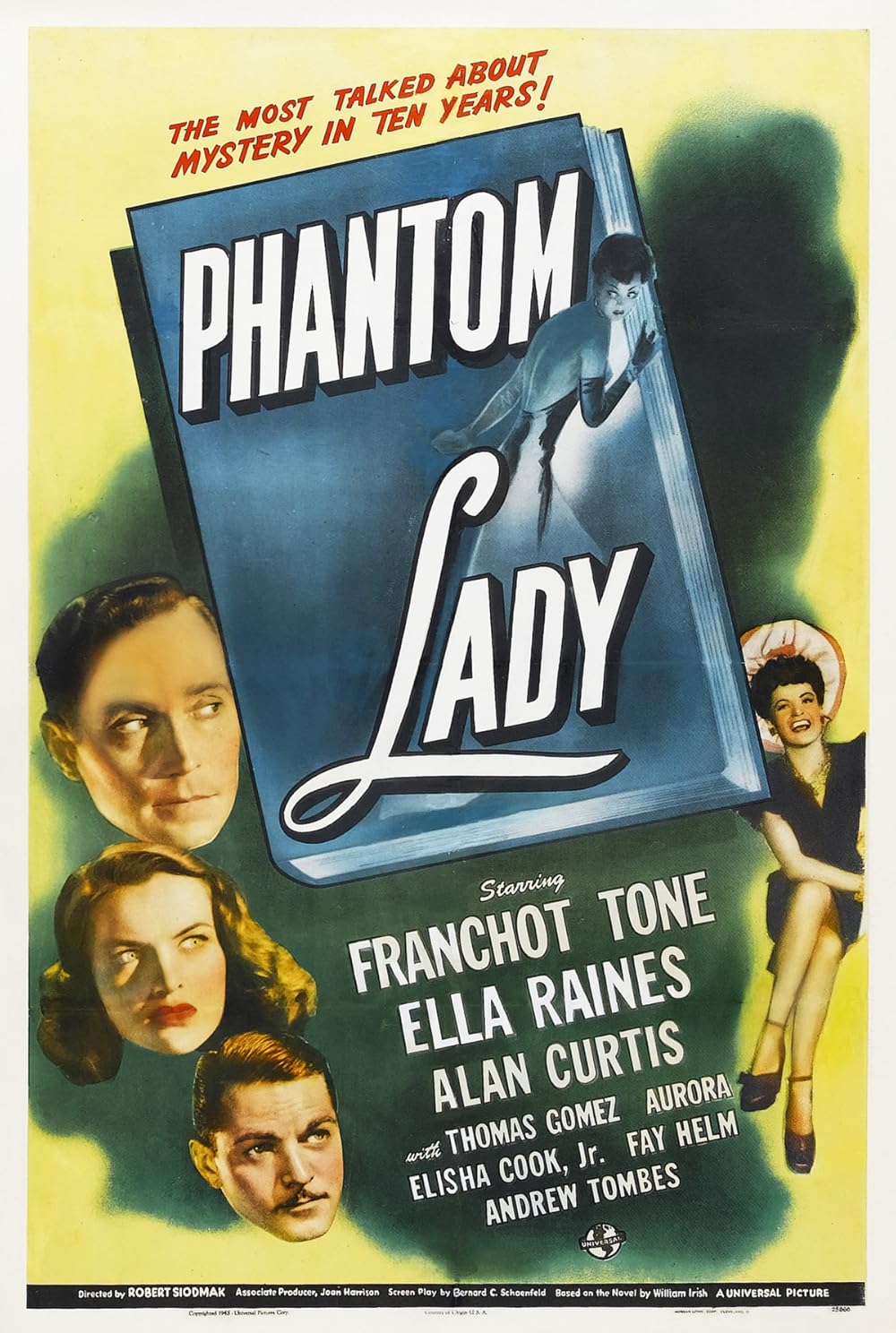 Movie poster for Phantom Lady