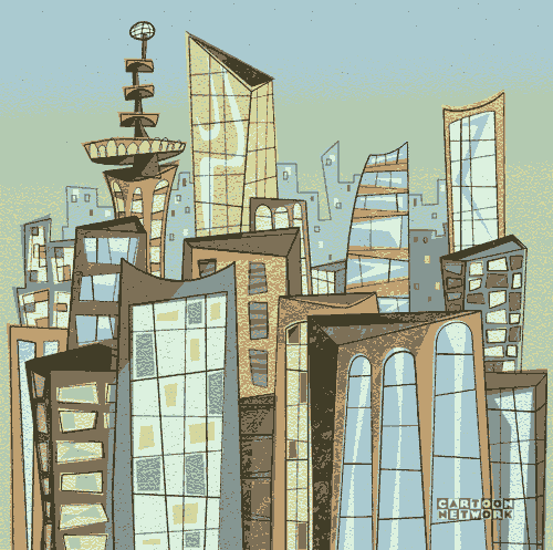 City background gif 4
