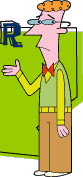 Ben Plotz booth standing gif
