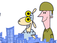 Sheep and Private gif