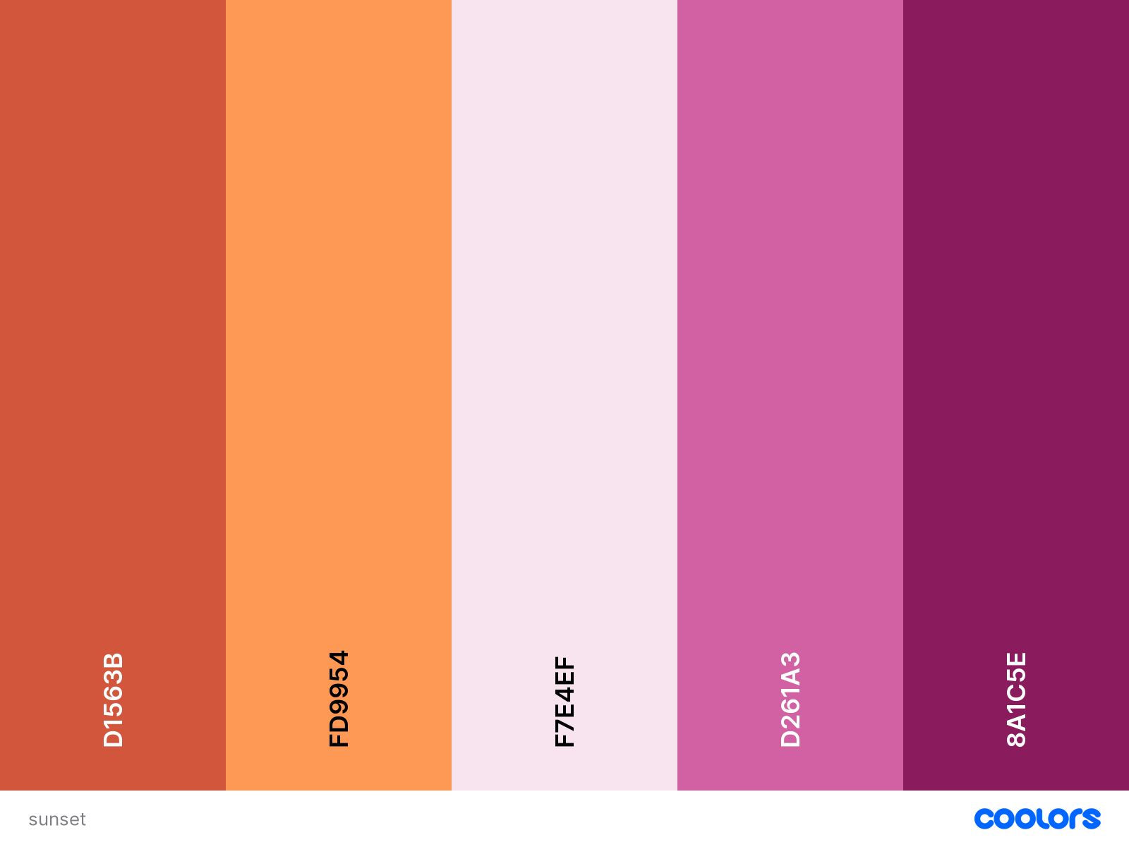 Palette-016: Sunset (Lesbian) | limbuscompany