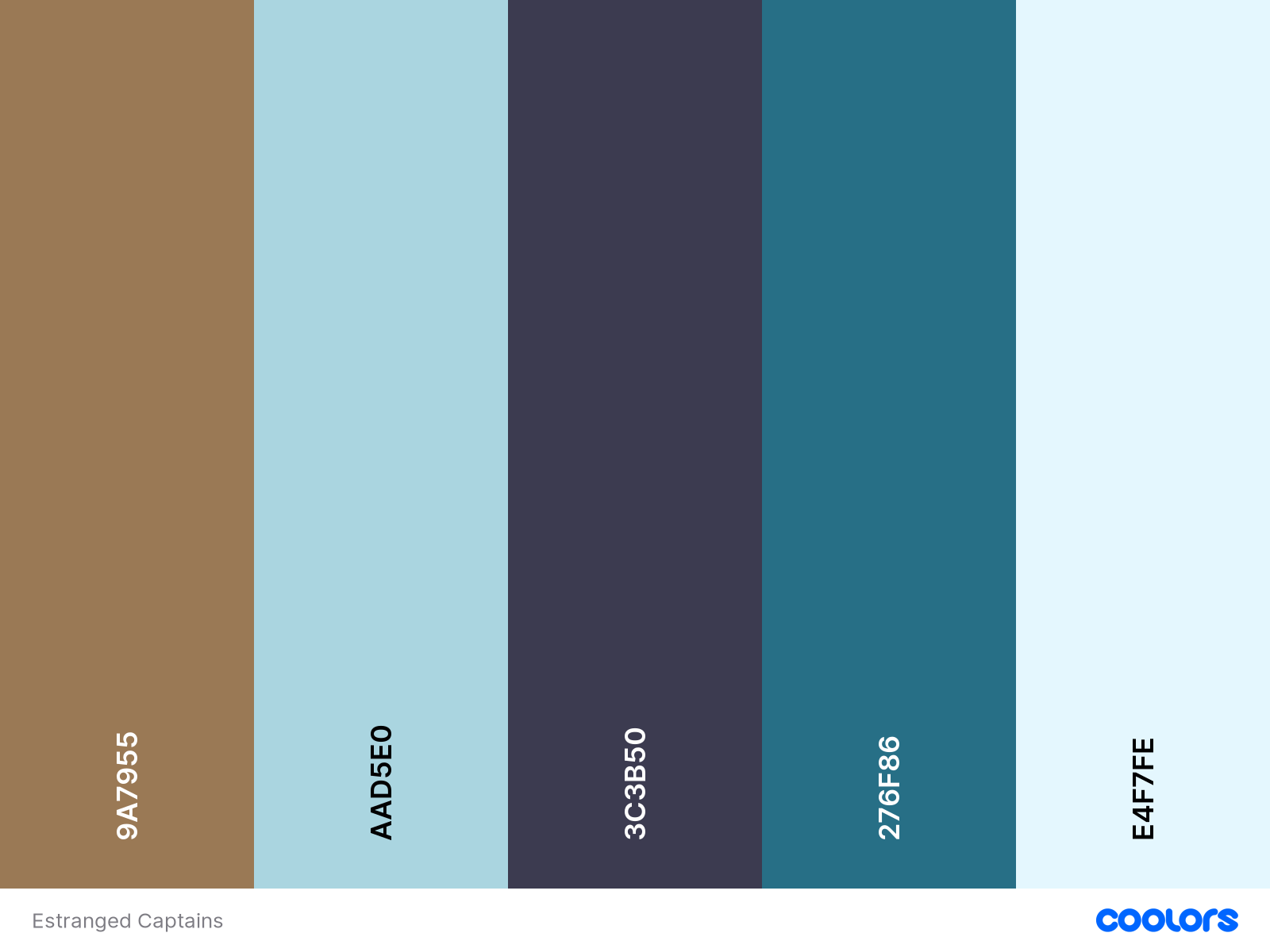 Palette-069: Estranged Captains | Hasthel