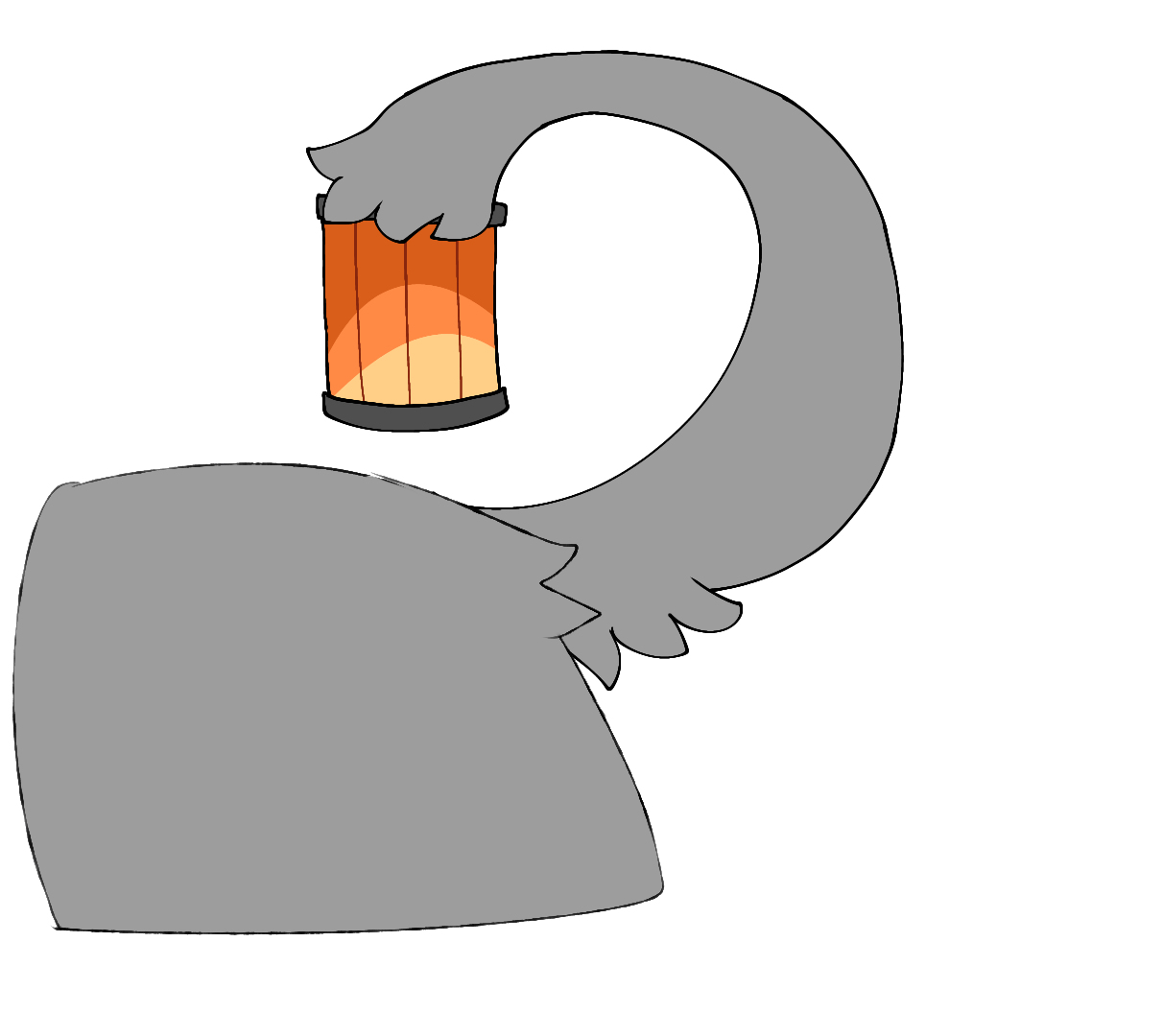 Lantern-Fused Tail