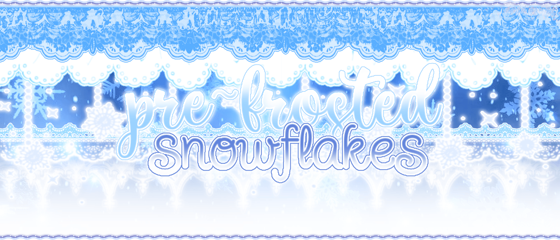 " pre ~ frosted names ! "