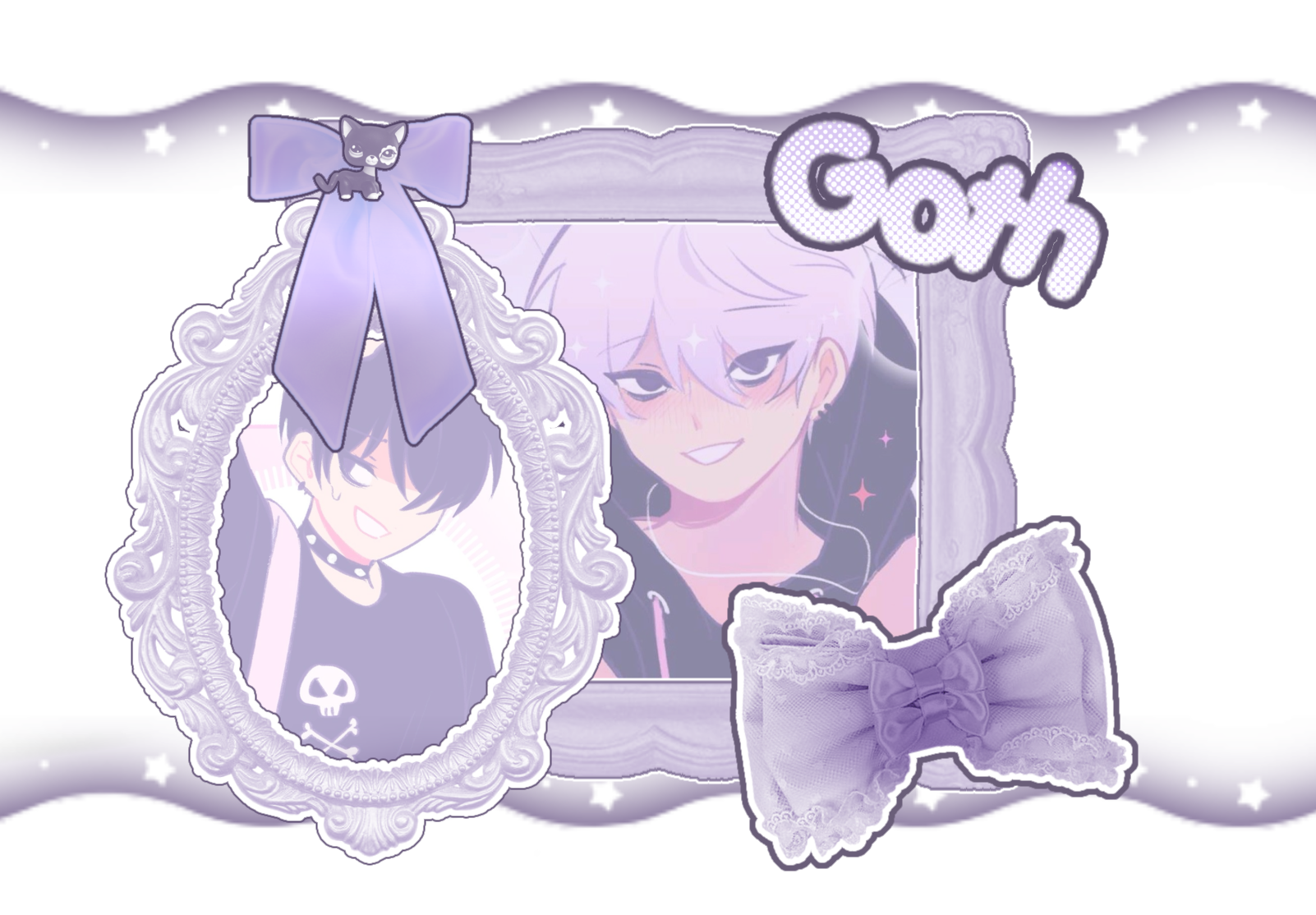 MATCHING GOTH GRAPHIC FOR SATIRE PURPOSES,,,, dns unfortunately.