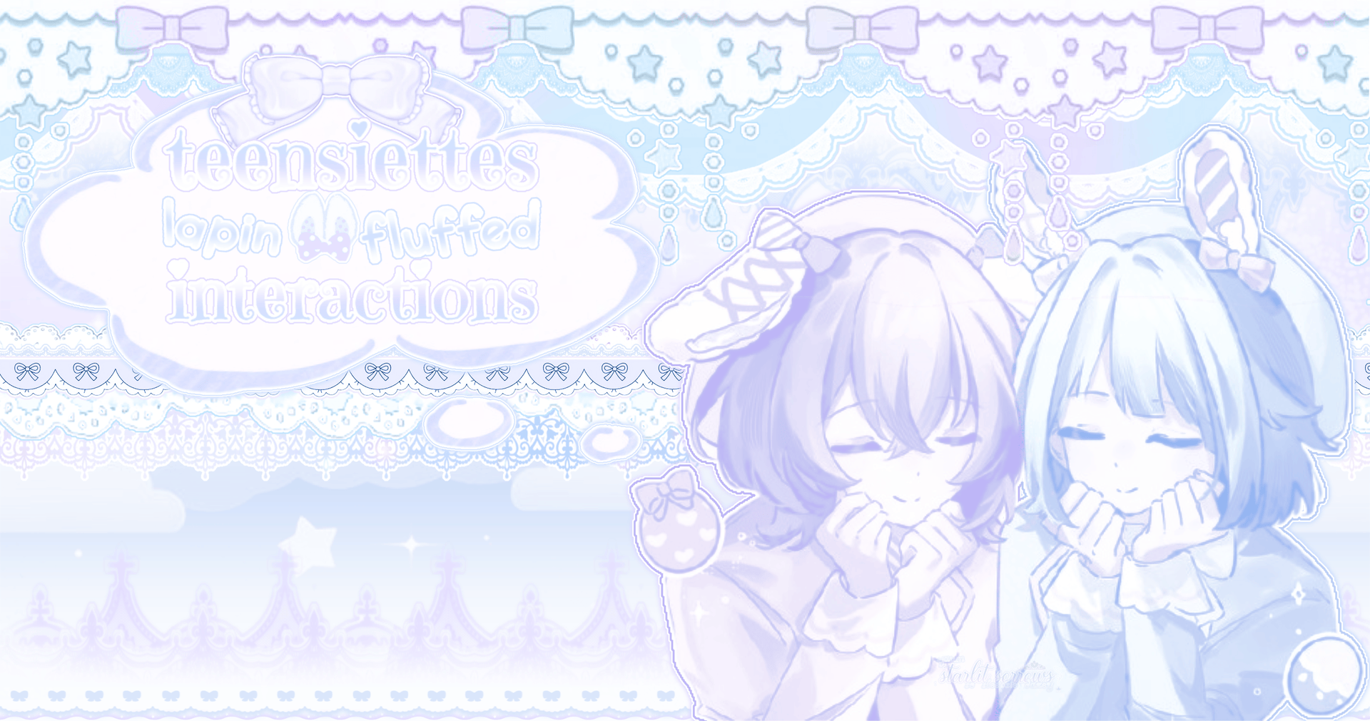 " teensiette's lapin fluffed interactions "