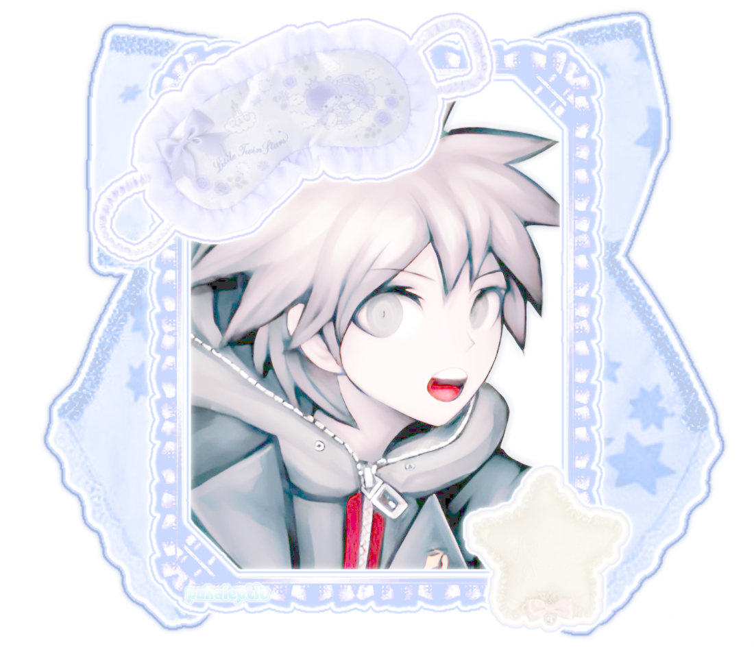 𝄞　𓈒　　  ͜  ◞　　makoto naegi
