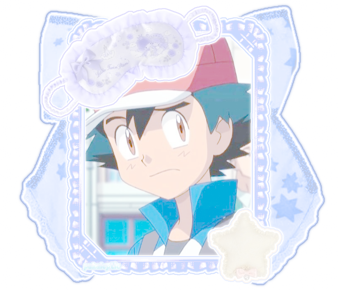 𝄞　𓈒　　  ͜  ◞　　ash ketchum