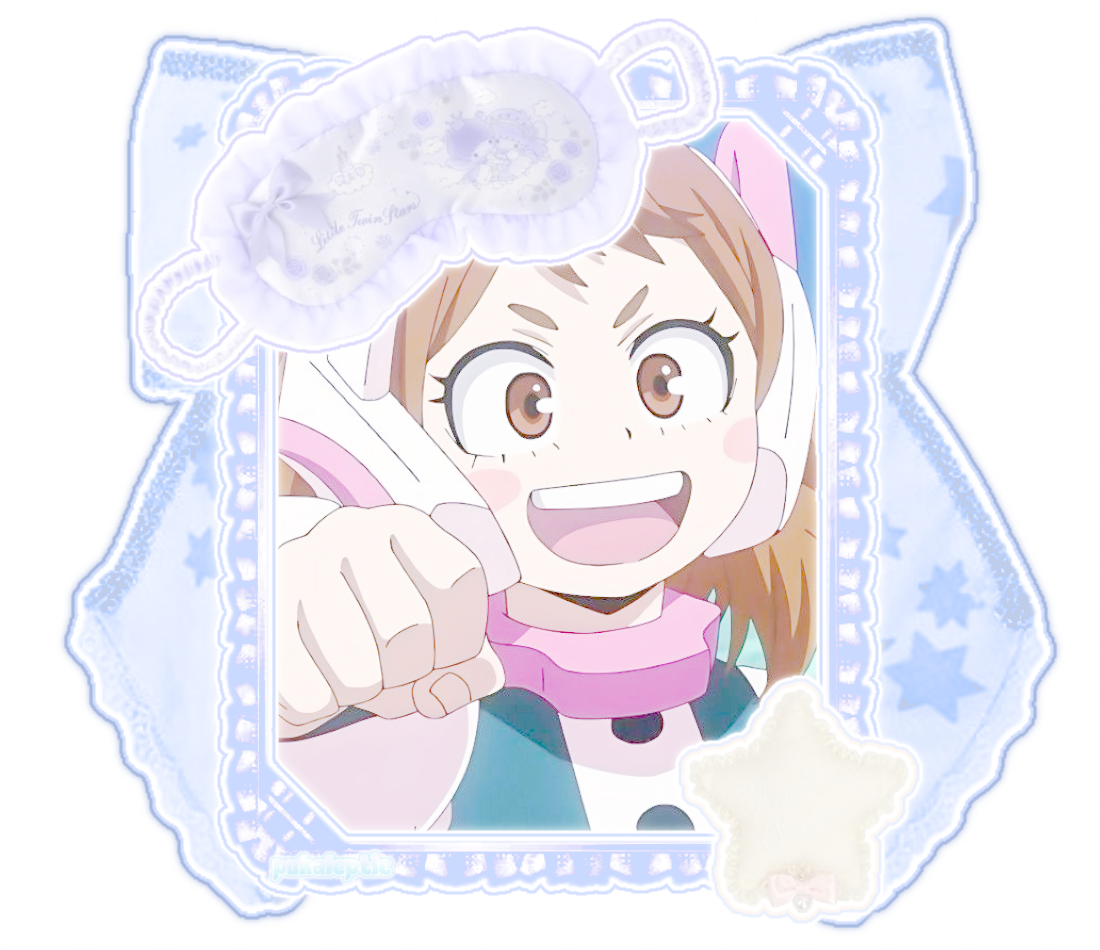 𝄞　𓈒　　  ͜  ◞　　ochako uraraka