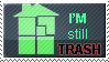 "i'm still (homestuck) trash" stamp
