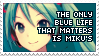 "the only blue life that matters is miku" stamp