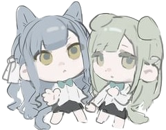 sakiko and mutsumi chibi