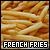 French Fry Fanlisting