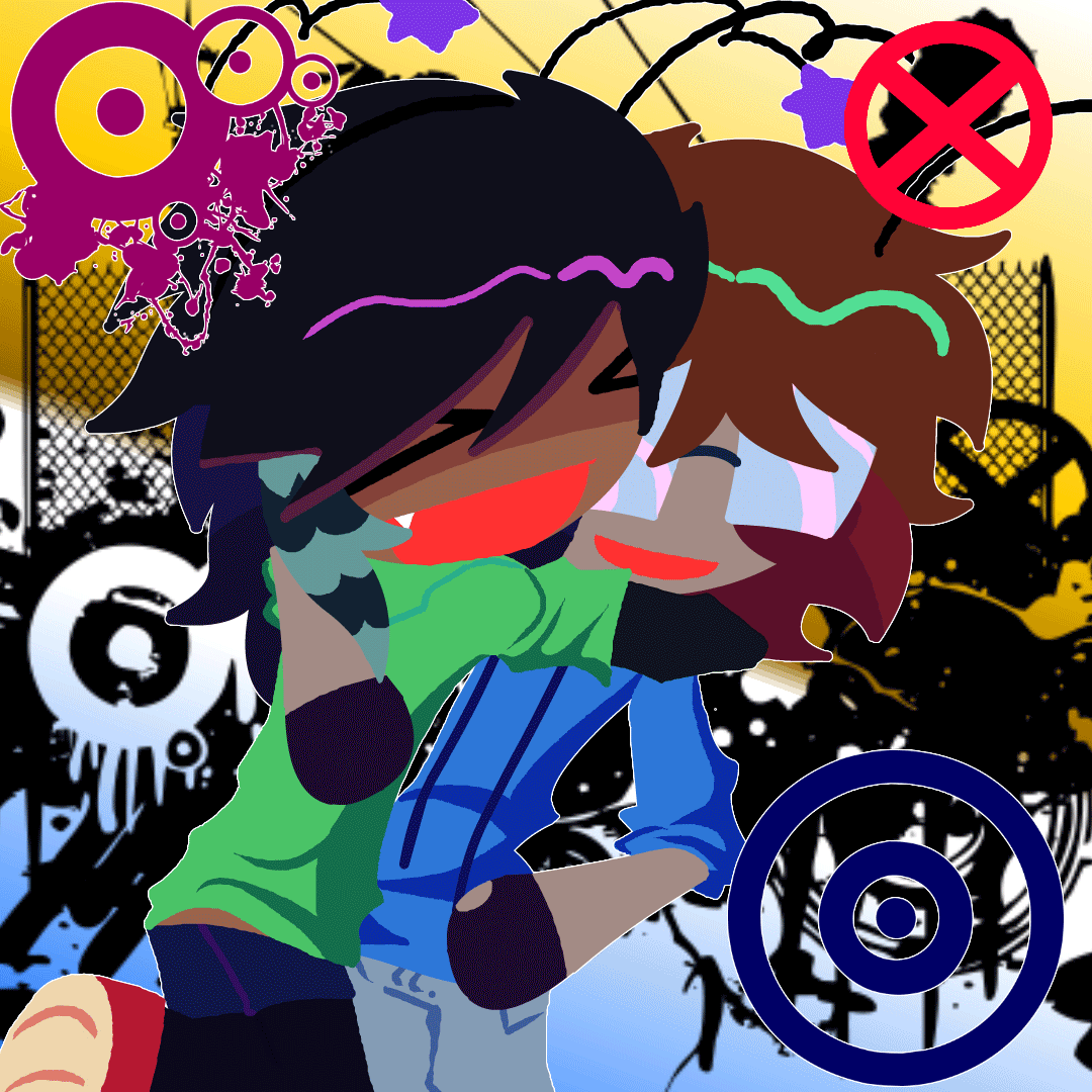 LATEST ART!!! i'm really proud of this..! This was inspired by Gosha!! Their art and animations were so good lool... aneewayz, I was going for metro here, dunno how I did!!