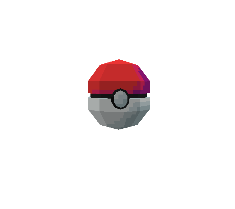 gif of a pokeball turnaround, from following a tutorial by brandon james greer