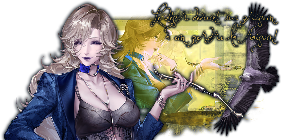 Le désir devient ma prison, à en perdre la raison!