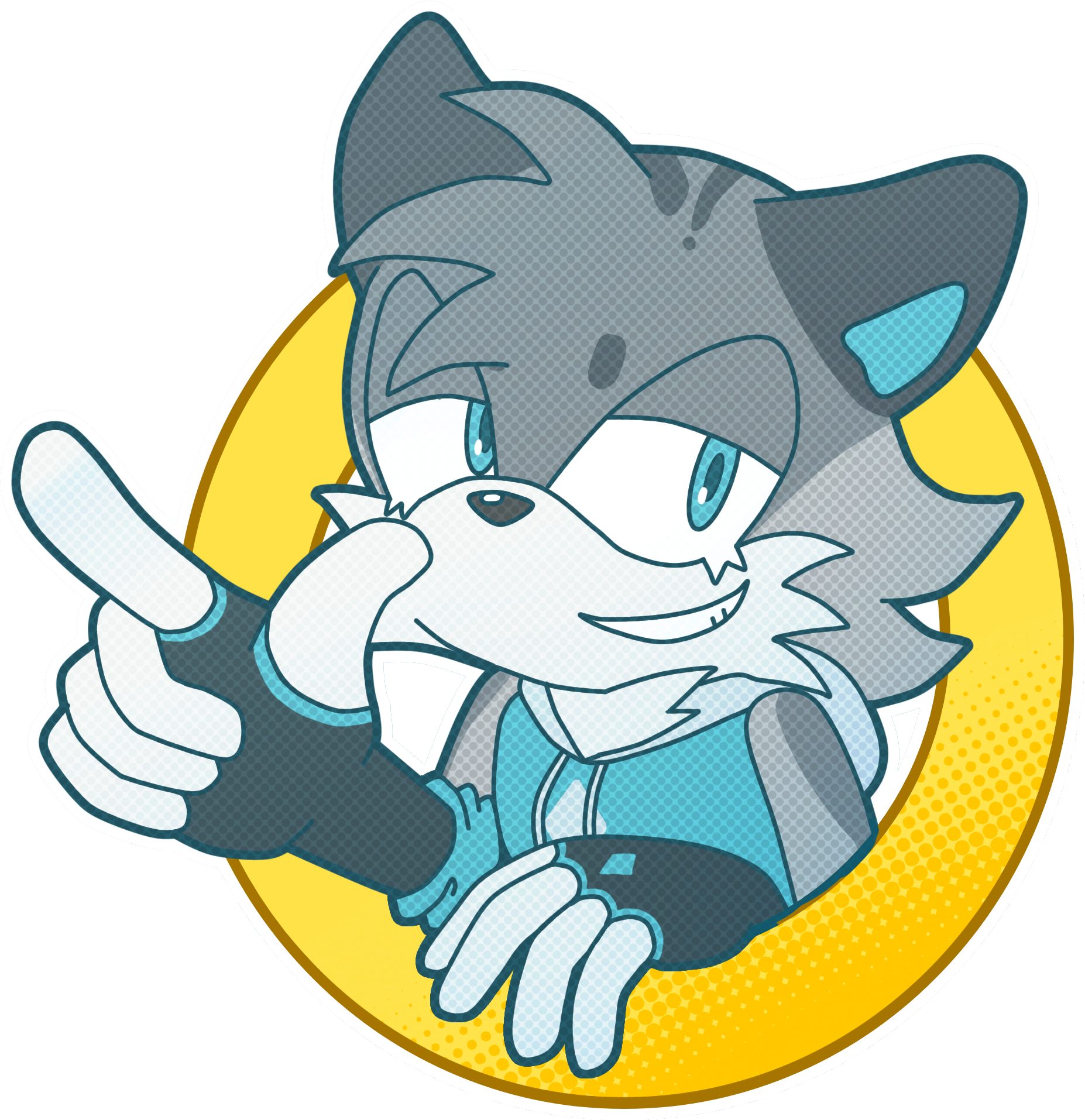 crisp in the sonic channel artstyle