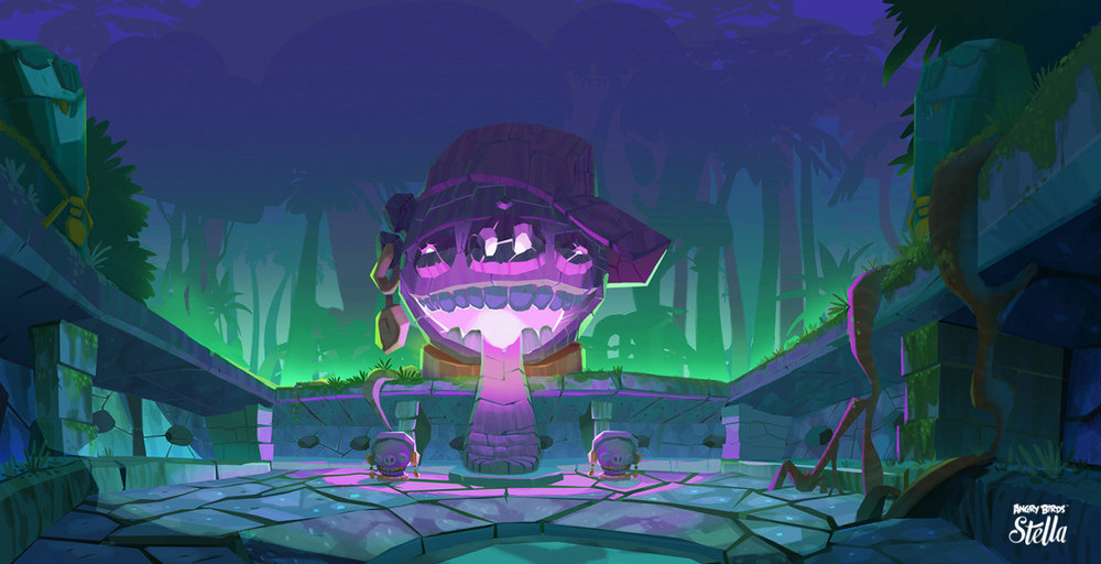 The Shaman pig's temple.