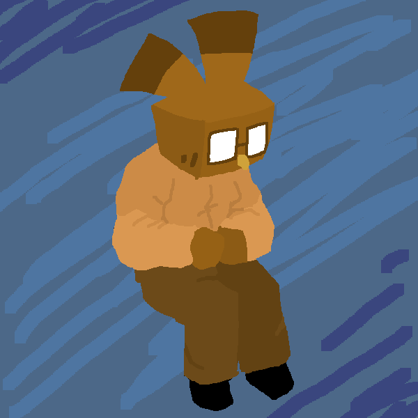Lineless style drawing of Dahlia.