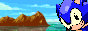 An 88 by 31 pixel banner depicting character art of Sonic from the fangame Sonic Robo Blast 2 against that game's title screen background. An 88 by 31 pixel banner depicting character art of Sonic from the fangame Sonic Robo Blast 2 against that game's title screen background.