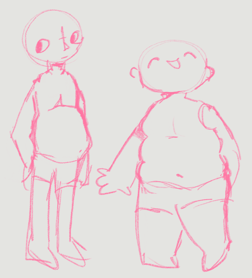 ocs with body types you don’t see much around? on Toyhouse
