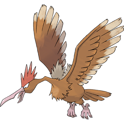 Bird that looks at tinier versions of itself
