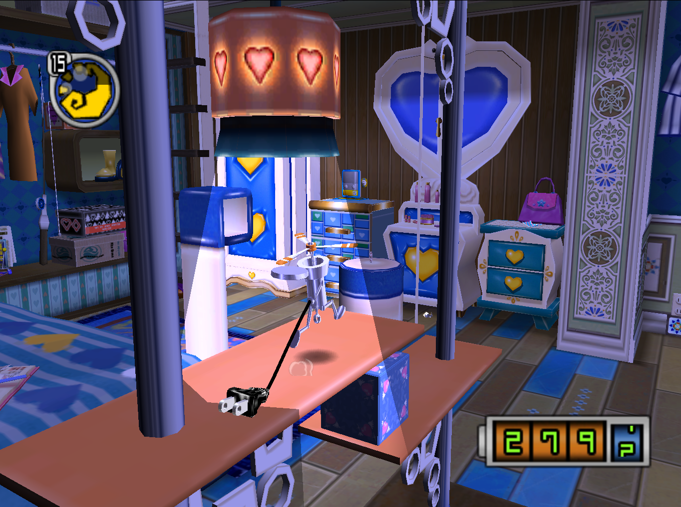 It's a good thing the owners of this house had these platformer levels installed.