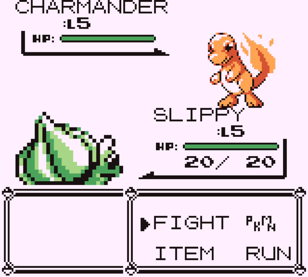 Gotta enjoy that this game's backsprites are made of even bigger pixels.