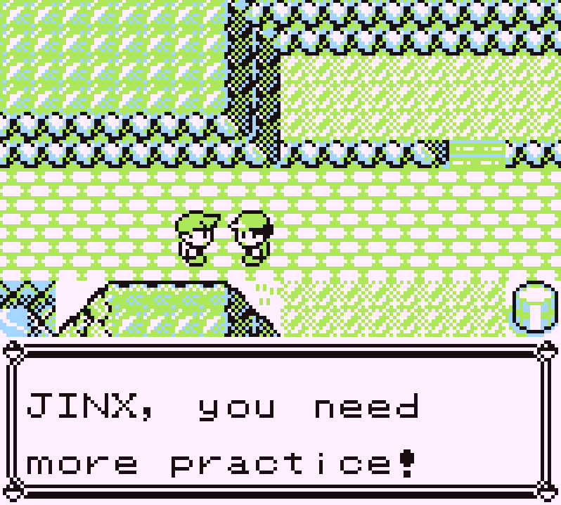 The guy says, moments after losing.