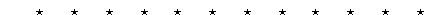 bouncing stars