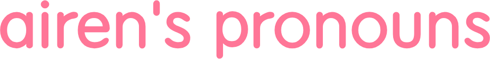 airens pronouns