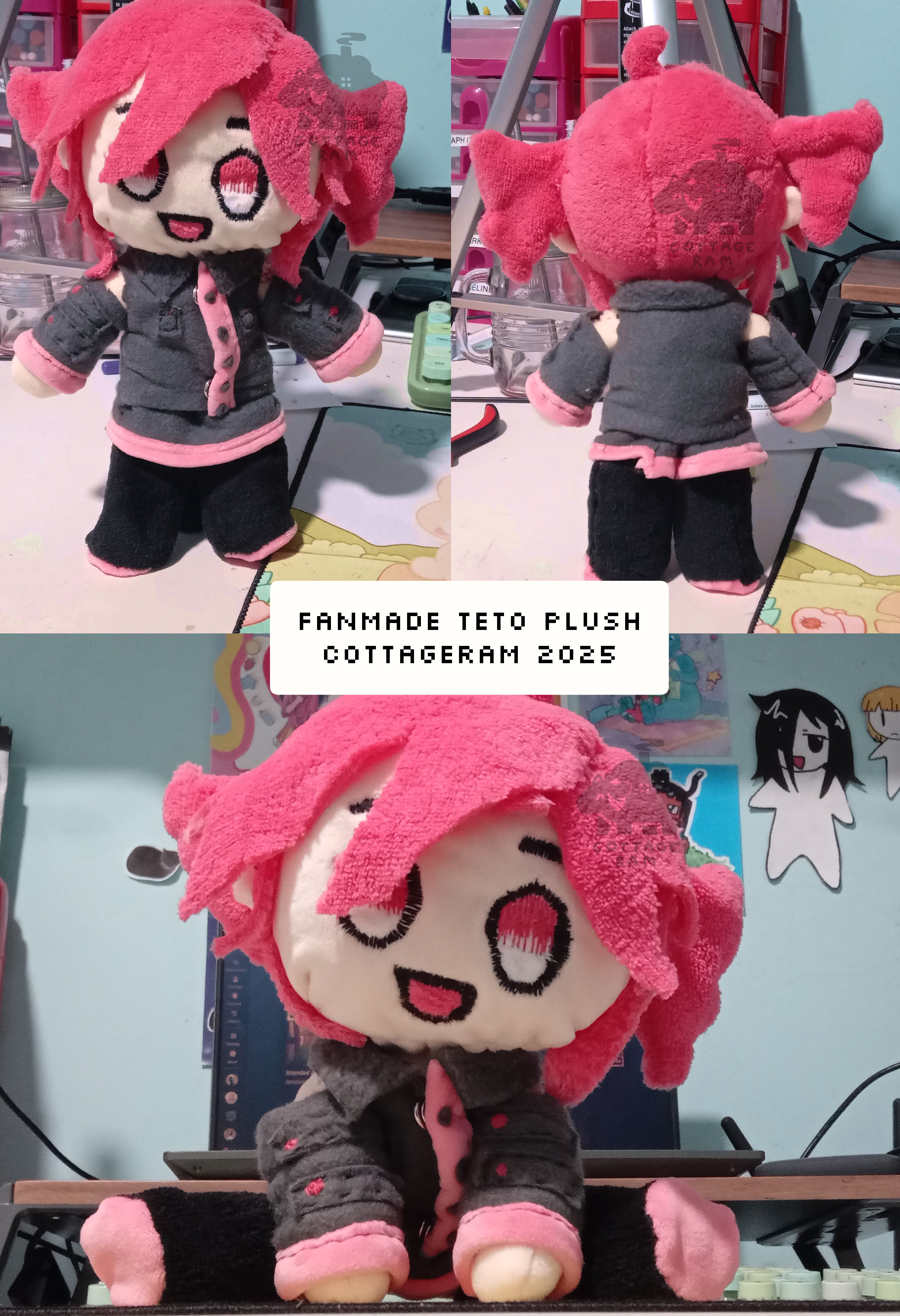a plushie of kasane teto