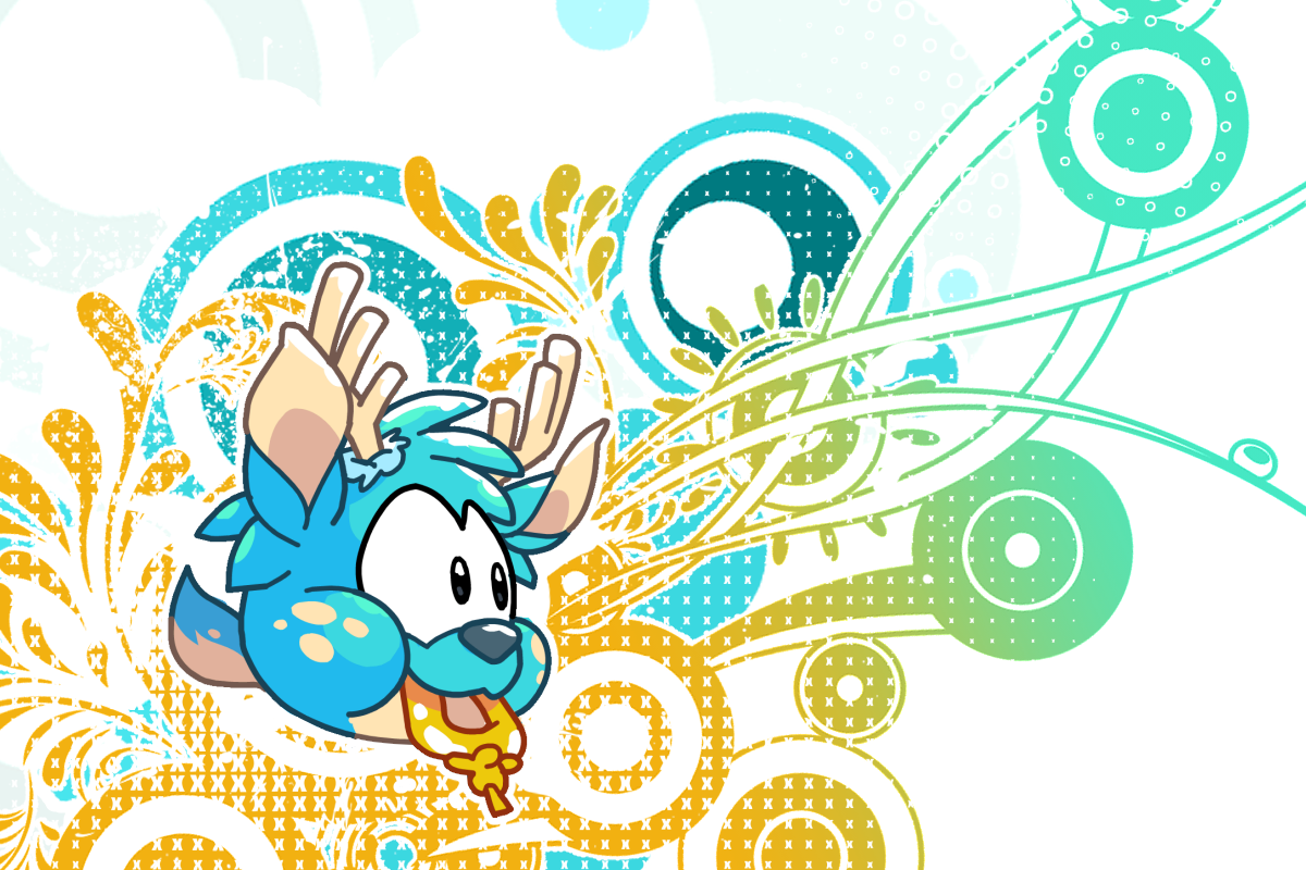 frutiger metro puffle wallpaper