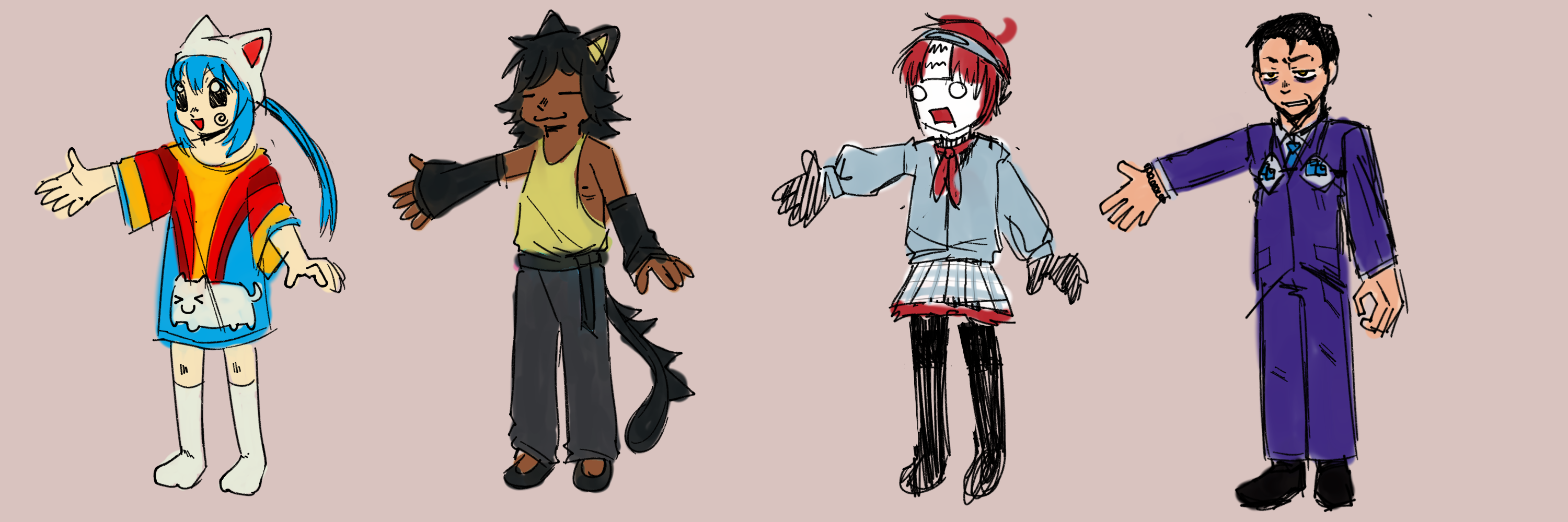 character designs based on internet culture