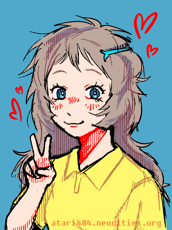 long fluffy hair asako