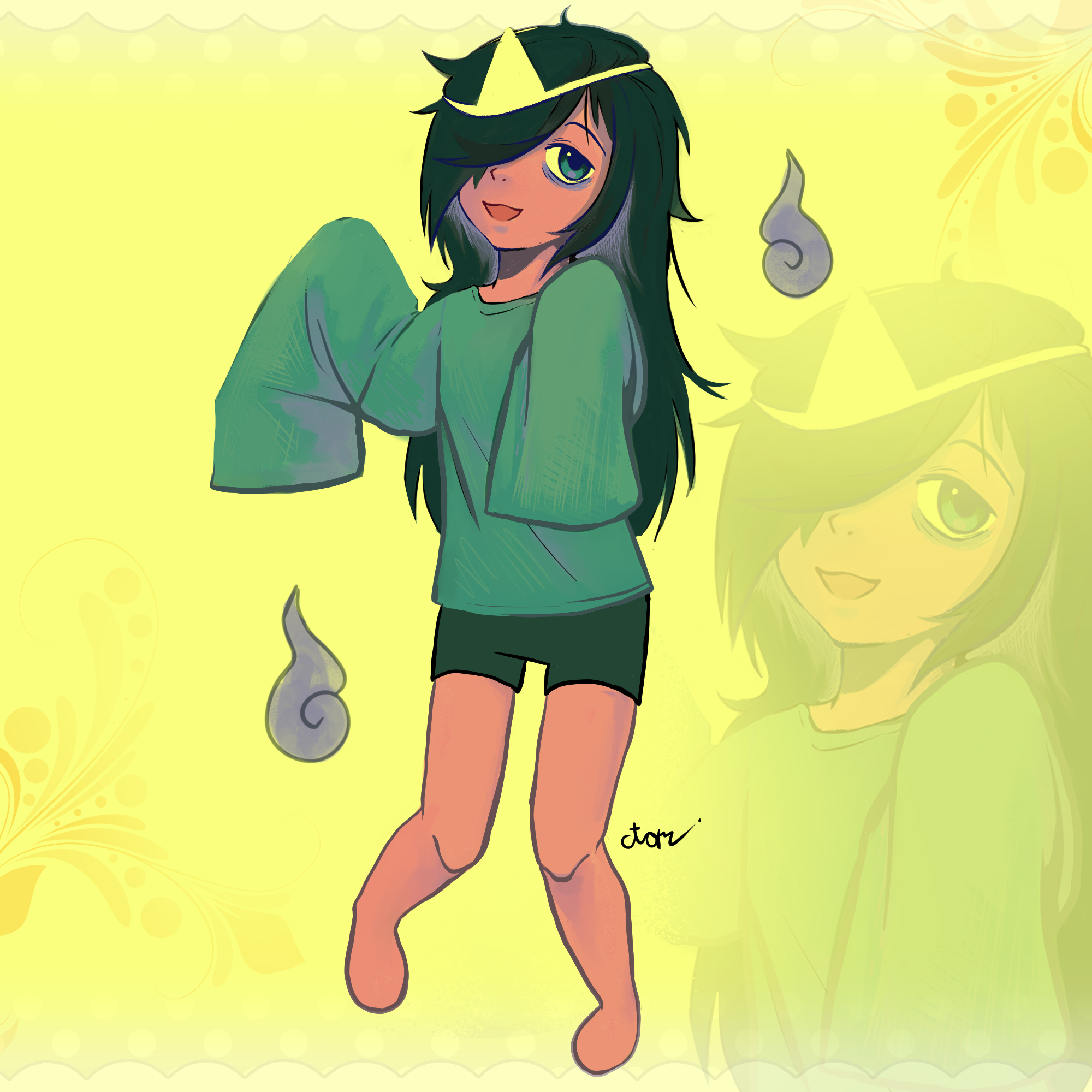 tomoko kuroki as a ghost