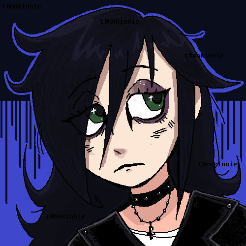 goth tomoko
