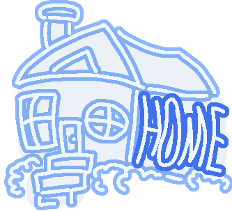 Home icon, click to enter