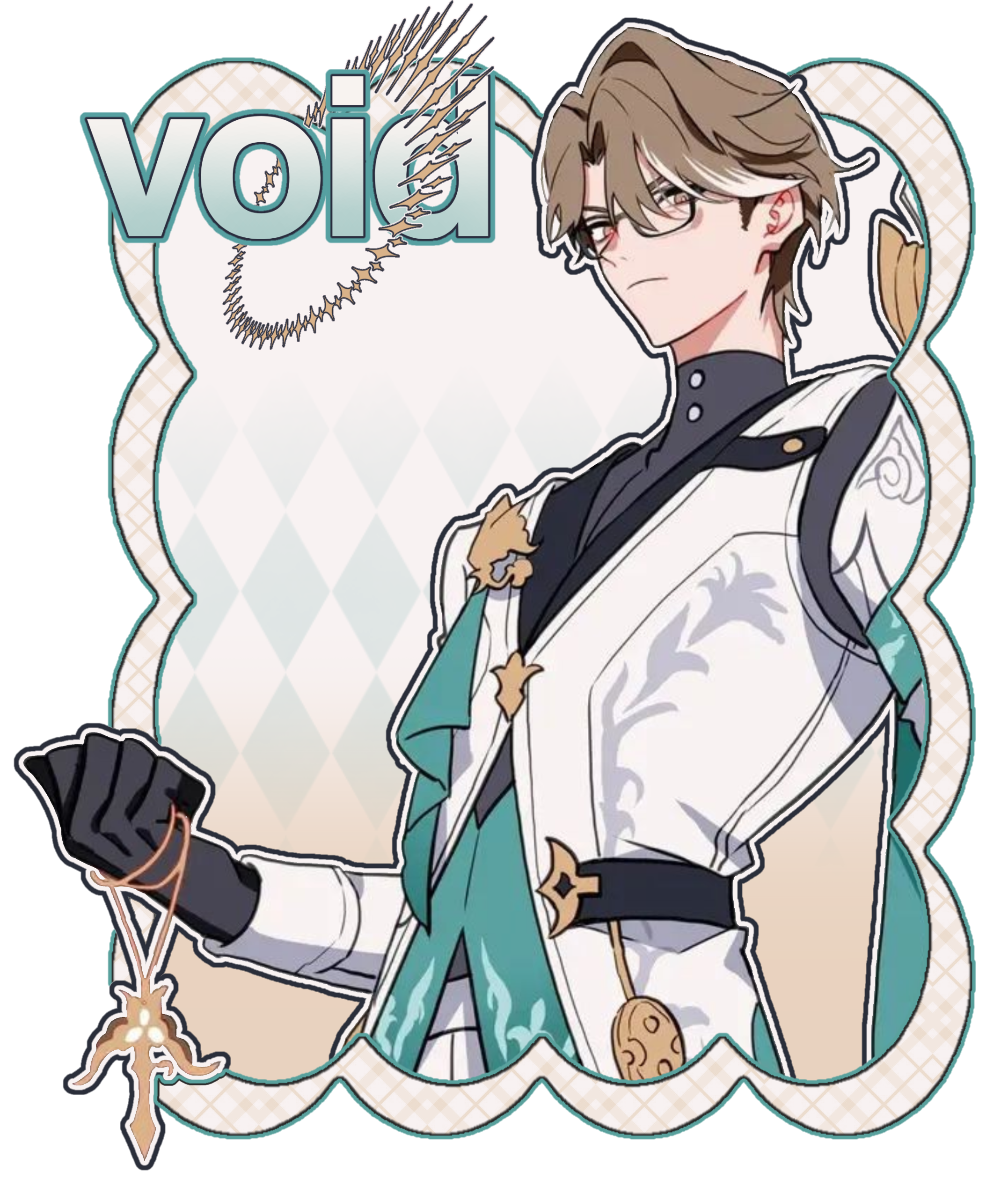 v