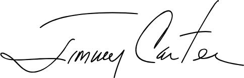 signature of jimmy carter, 39th president of the united states of america