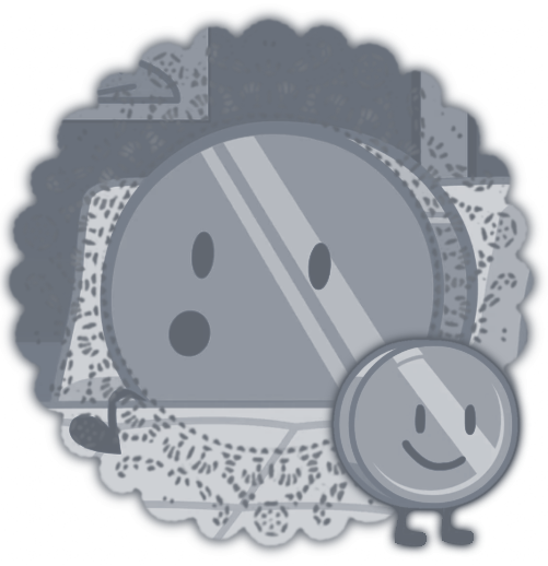 sphere graphic of nickle from bfdi . originally created by /purin