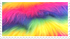 rainbow fur