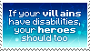 villiain disabiliities