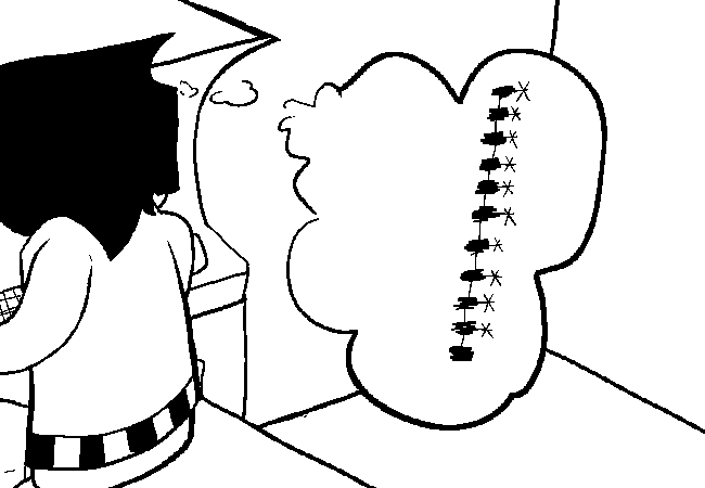 VisorDweeb thinking of the general idea of the room layout that is accessible, which is 11 rooms northwards and 10 closed eastwards with one of those closed doors appearing in every room besides the starting one.