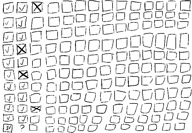 More of the grid thing filled out.